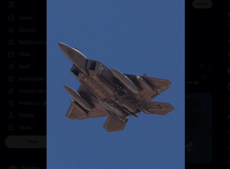 美國空軍趕進度，F-22 2.0 和新型空射長程巡弋飛彈首度曝光