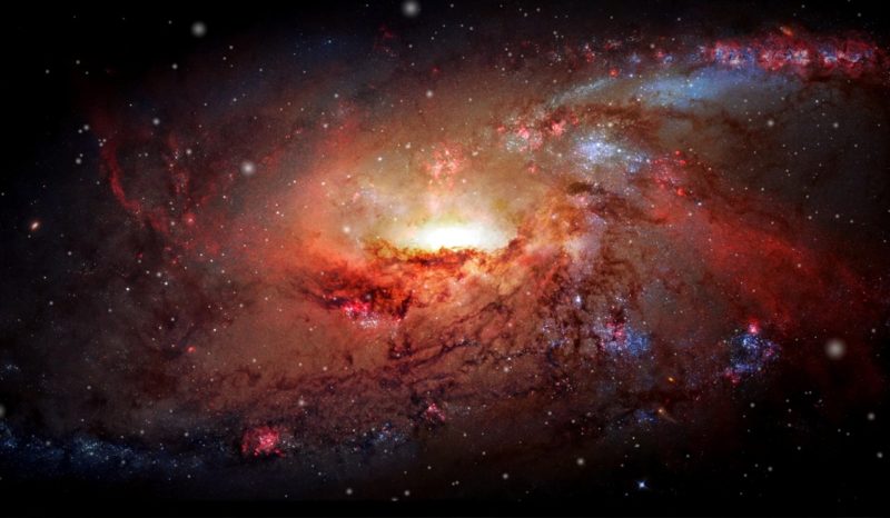 中心黑洞遭斷糧，一遙遠星系 20 年內光度暴跌 20 倍