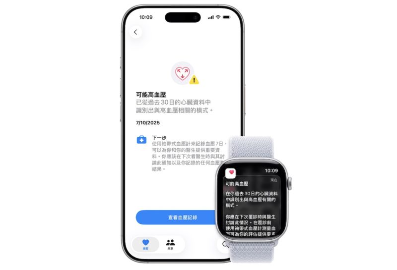 Apple Watch「高血壓通知」通過 TFDA 許可，台灣開放時程近了