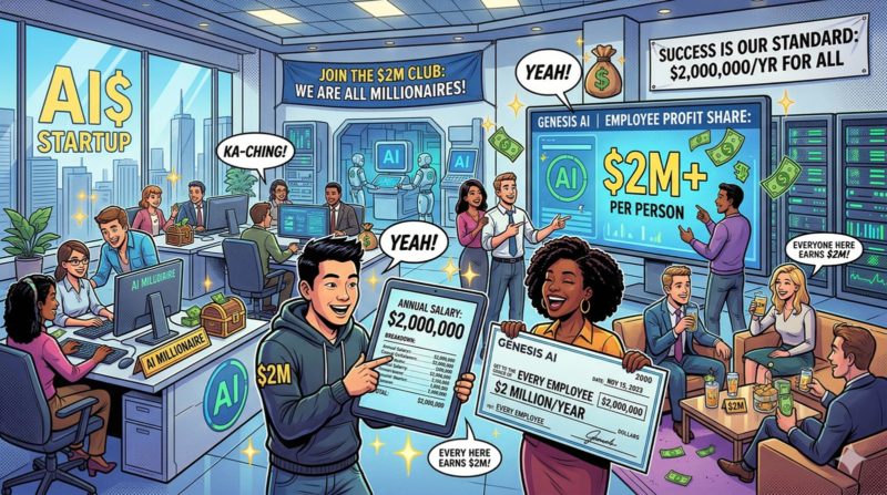 傳統軟體企業望塵莫及：AI 原生公司人均年薪可達 400 萬美元
