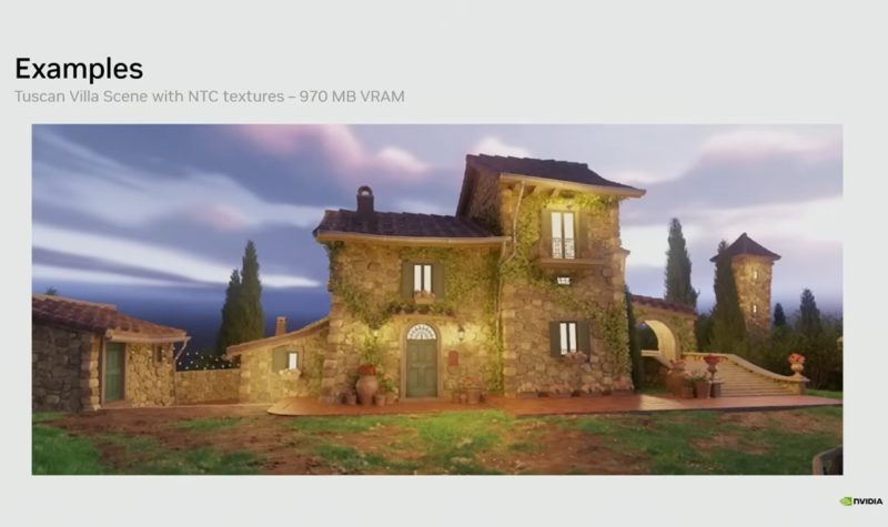 NVIDIA 神經紋理壓縮技術成顯卡記憶體救星？VRAM 從 6.5 GB 降至 970 MB
