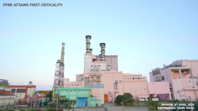 印度原型快中子增殖反應爐達臨界，降低鈾資源依賴