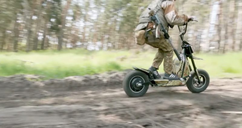 烏克蘭不對稱戰爭的祕密武器：電動滑板車