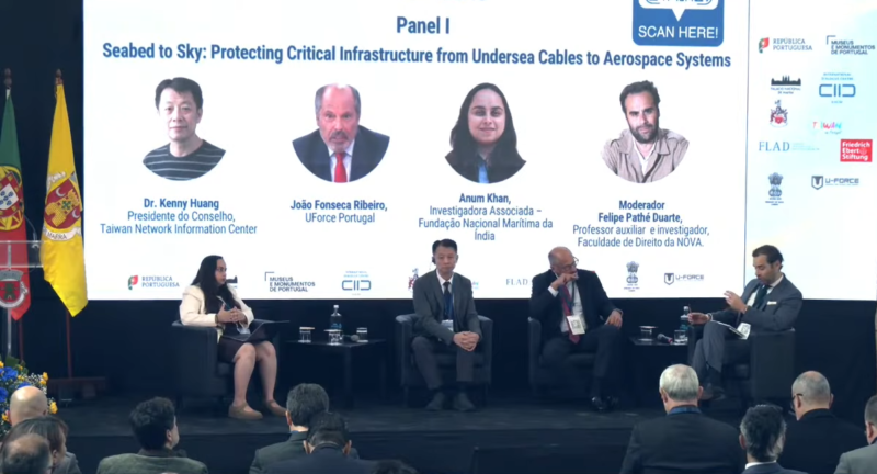 台灣專家葡萄牙談海纜安全，直指資料不足成防護挑戰