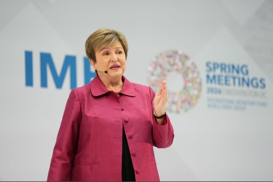 IMF 總裁示警：全球經濟風險仍偏下行，AI 成重要支撐