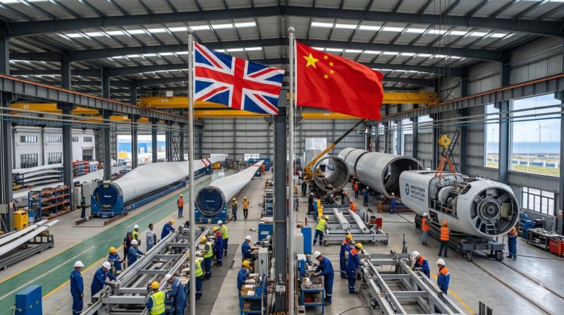 英否決中國風電投資，北京：對雙邊經貿負面影響