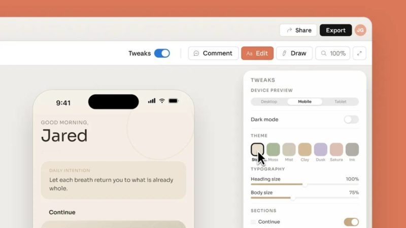 Claude Design 輕鬆打造產品原型、簡報，非設計背景也能上手