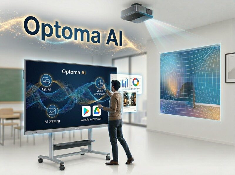 Optoma 發表最新生成式 AI 顯示方案，再塑智慧協作新標竿