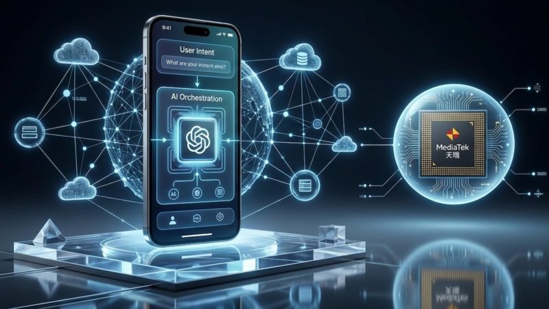 OpenAI 首款 AI Agent 手機加速開發，聯發科有望獨拿處理器訂單