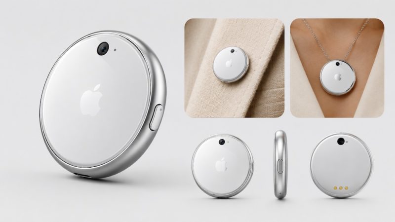 蘋版 AI Pin 傳聞流出：AirTag 外型、但得靠 iPhone 運算