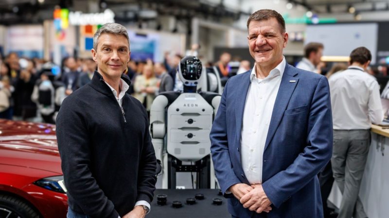 Schaeffler 攜手 Hexagon 等廠商，以雙重身分強化人型機器人生態系