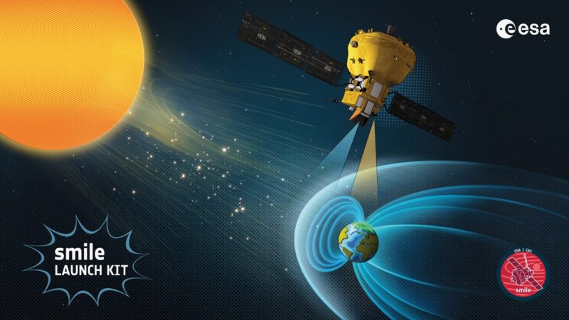歐洲微笑號太空船發射，將觀測地球磁層如何承受太陽風暴