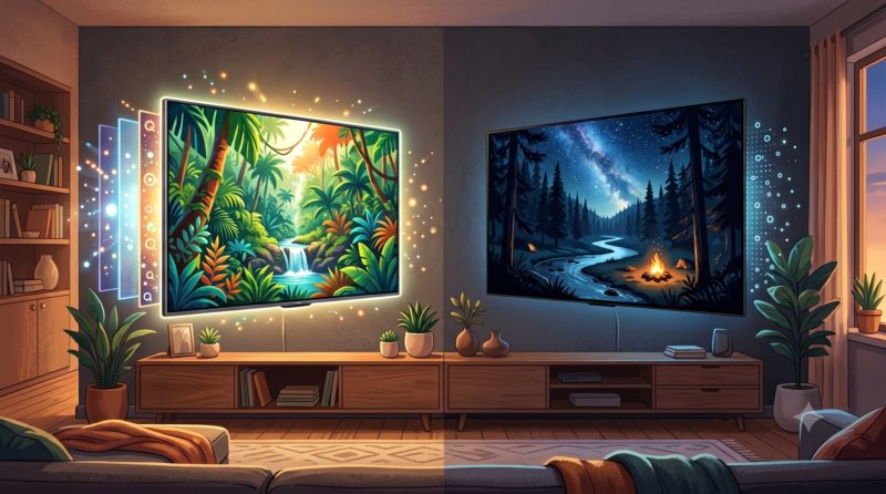 黑得深邃還是亮到刺眼？外媒最新評測 OLED vs. QLED 電視