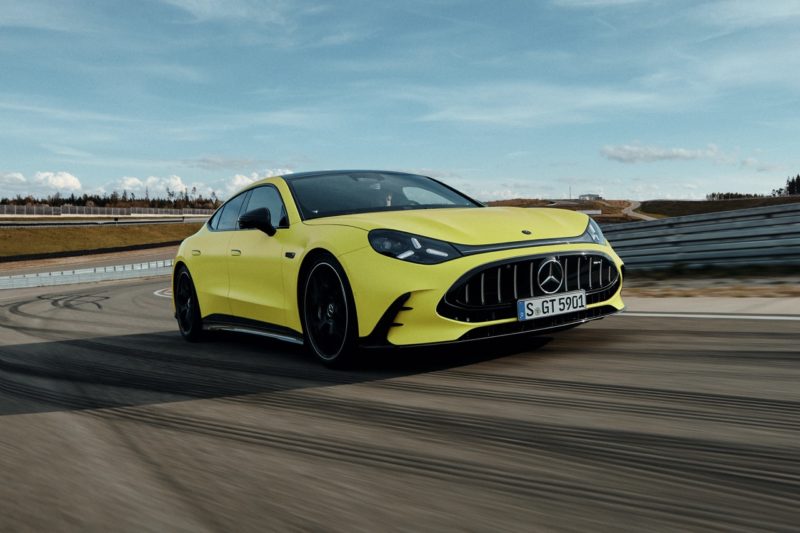 賓士 AMG GT 63 純電跑車現身，喬治羅素：跟 F1 一樣快