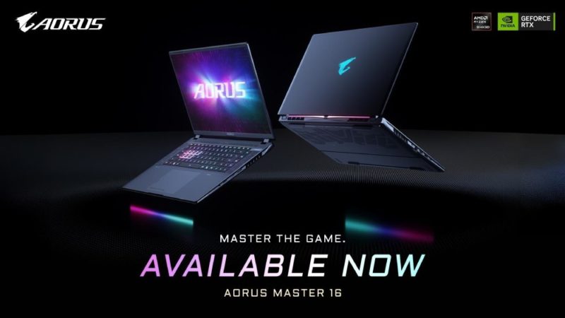 技嘉科技 AORUS MASTER 16 旗艦電競筆電開賣，為 AI 高效能與沉浸式遊戲體驗而生