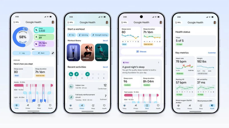 Google Health 5.0 推出全新「六合一」小工具，關鍵健康指標一眼掌握