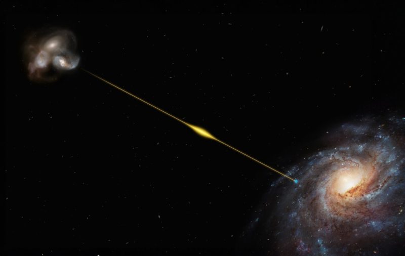 快速電波爆化身「宇宙探針」，天文學家尋獲中等質量黑洞新線索