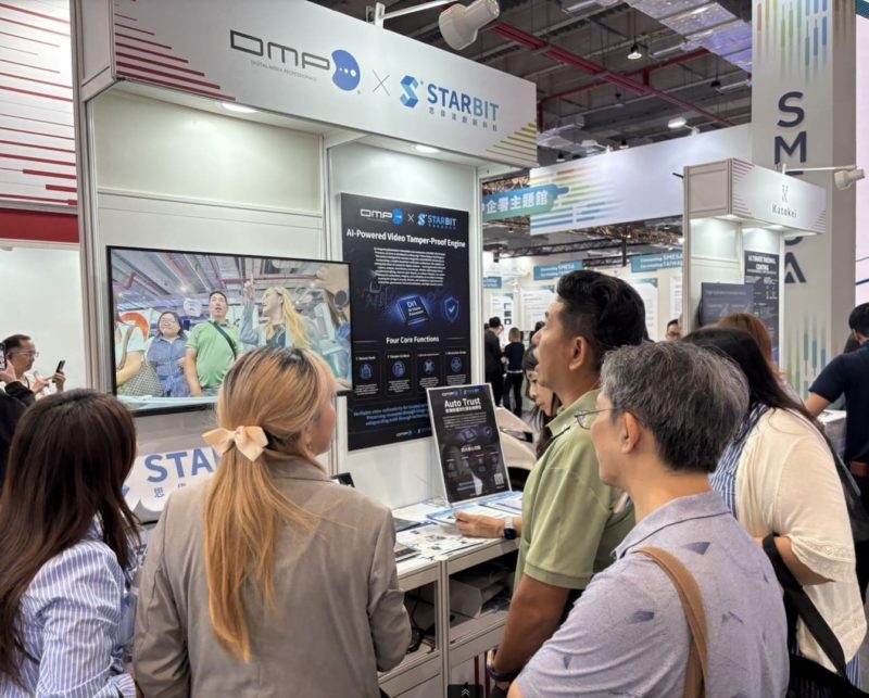 AI 造假時代！思偉達聯手日本影像晶片大廠 COMPUTEX 秀影像防偽