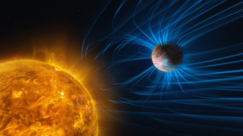 7 顆巨大熱木星溫度越高、風速反而越低，暗示行星存在磁場環境