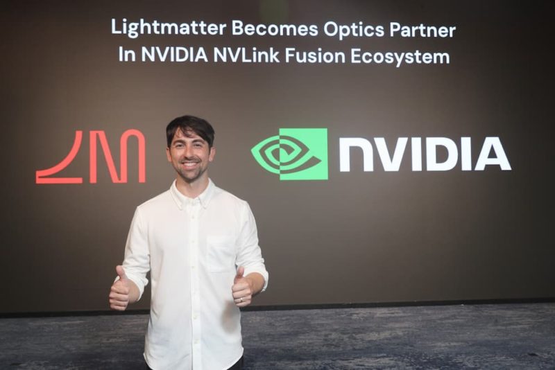 Lightmatter 加入 NVLink Fusion 生態系！加速光學連接技術部署