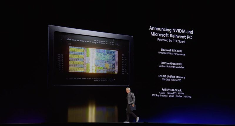 COMPUTEX 2026：NVIDIA RTX Spark 亮相，攜聯發科切入 AI PC