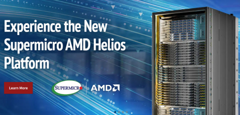Supermicro 憑藉 AMD Helios 平台，擴展其機架級 AI 領導優勢，加速部署及營運效率