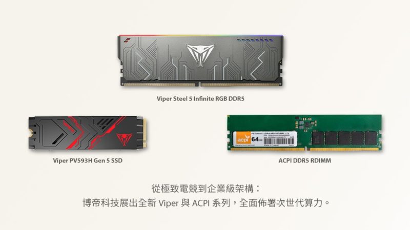 博帝科技於 COMPUTEX 2026 發表全新 AI 記憶體與儲存基礎架構