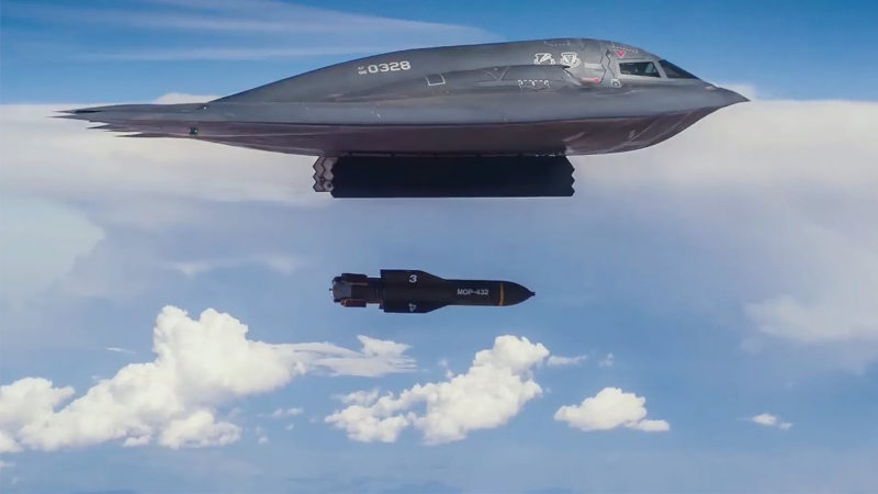 美軍次世代鑽地彈正式編號 GBU-76/B，為 B-21 轟炸機打造更強鑽地穿透力