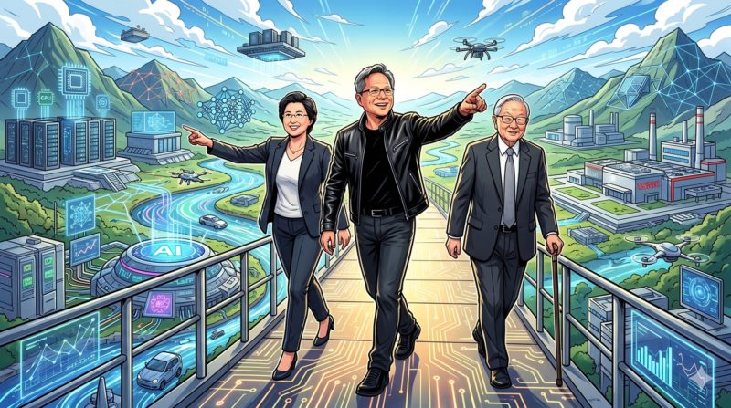 「夢幻雇主」黃仁勳、張忠謀奪榜！全台上班族最想當自媒體年薪 126 萬元