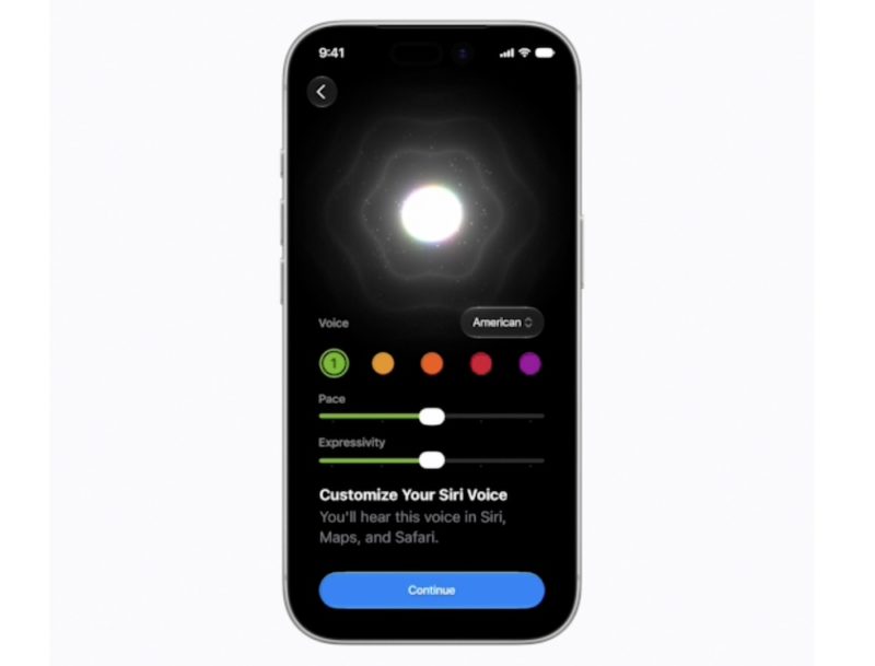 讓 Siri AI 聲音變成喜歡的樣子？抱歉，現在限新機款使用