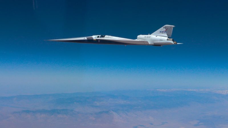 NASA X-59 實驗機首度突破音障，邁向「靜音超音速」新紀元
