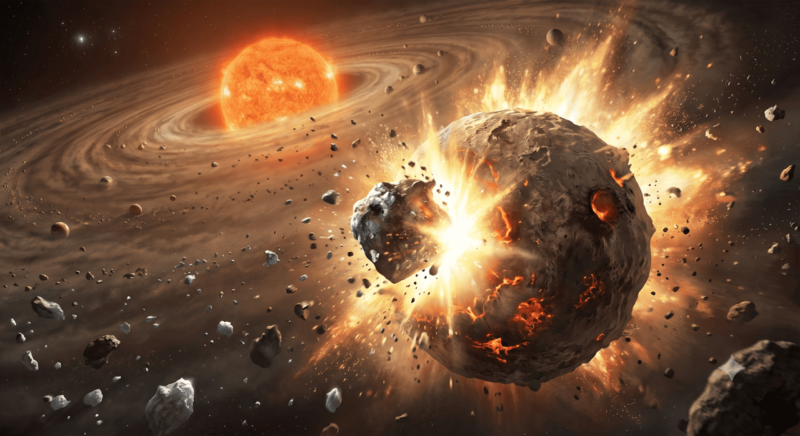 地球一類極稀有隕石，可能來自一顆火星尺寸的巨型原行星