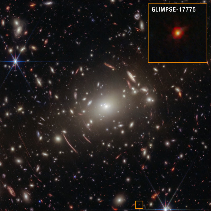 韋伯望遠鏡破譯早期宇宙「小紅點」之謎，揪出被氣體包覆的超大質量黑洞