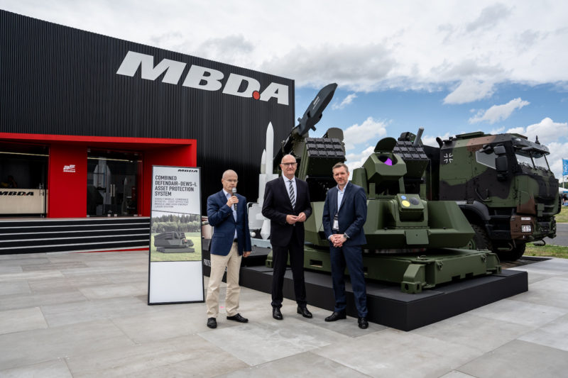 反無人機新解方，MBDA 在柏林航展推出「雷射＋飛彈」二合一防空系統