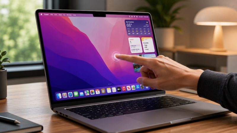 微博爆料：MacBook 螢幕「百分百確認」將支援觸控
