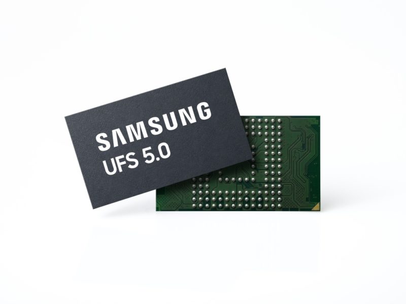 體積縮小又省電 40%！三星 UFS 5.0 儲存晶片亮相，全方位延長 AI 手機續航力