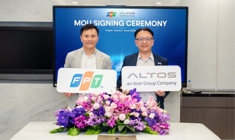 推動亞太地區企業級應用，宏碁旗下安圖斯攜手越南 FPT 簽 MOU