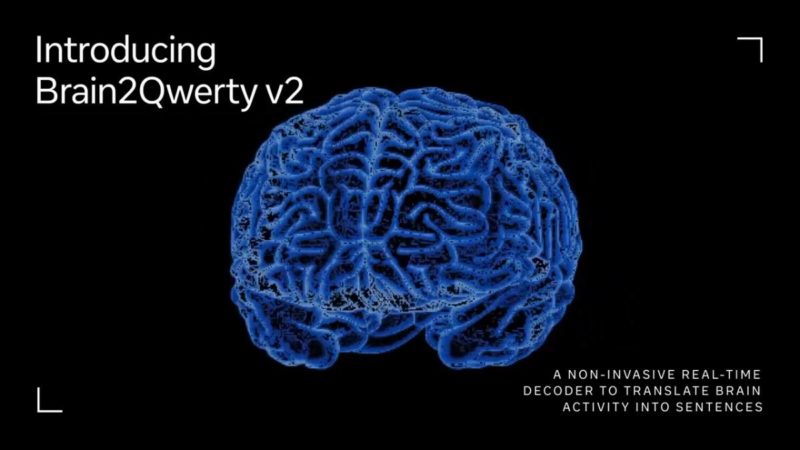 Meta 揭腦波研究新成果，Brain2Qwerty v2 模型大幅提升解碼準確度