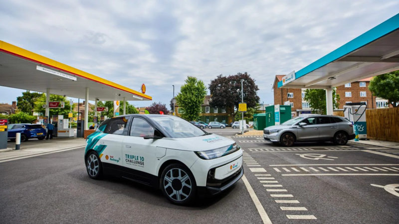 殼牌發表「Triple 10 Challenge」概念電動車，10 分鐘充電八成、效能大幅超越主流 EV