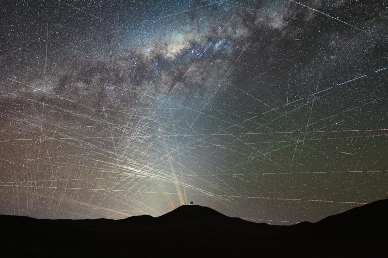 星鏈與太空反射鏡衝擊天文觀測，ESO 籲全球衛星總數控制在 10 萬顆內