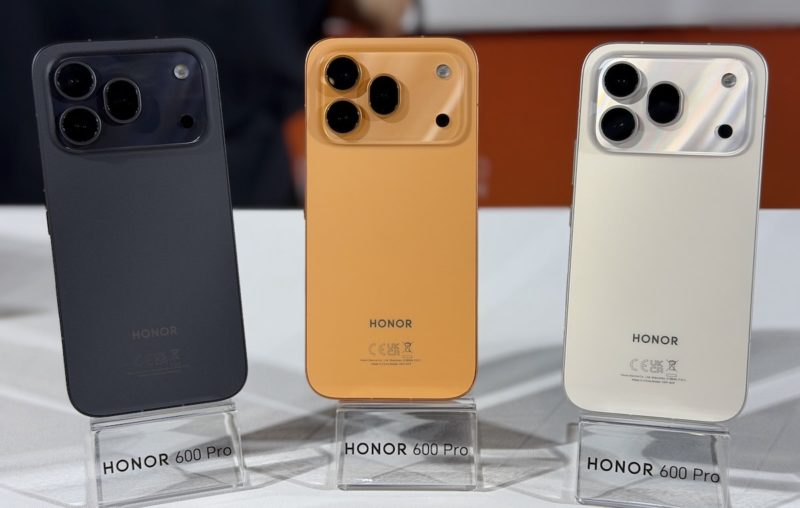 強化中高階手機布局，榮耀在台推出 HONOR 600 系列