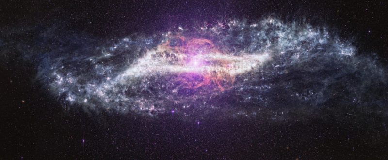 NASA 以迄今最細緻半人馬座 A 影像慶祝韋伯望遠鏡四週年，中心黑洞與塵埃結構清晰可見