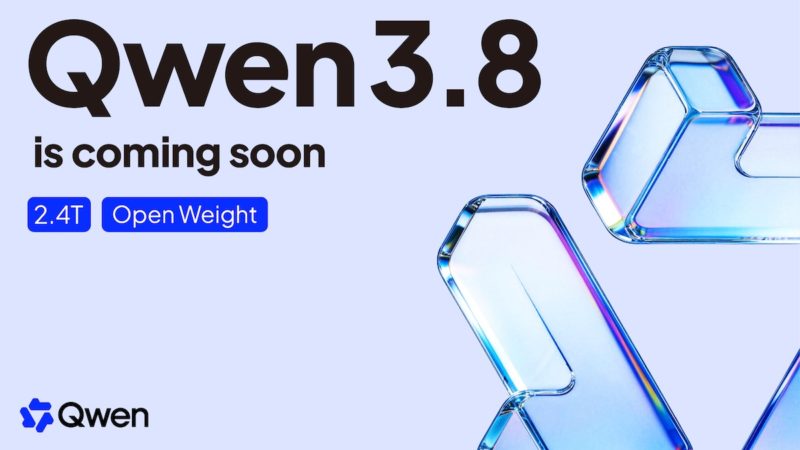 阿里巴巴推 Qwen3.8-Max 模型預覽，接力 Kimi K3 開源熱潮