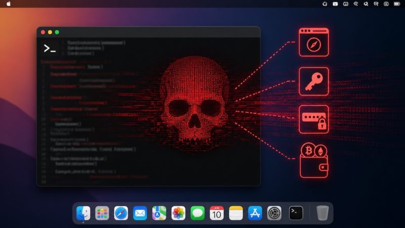 貼上一次、整台 Mac 送駭客！惡意程式狂跳視窗逼你交出密碼