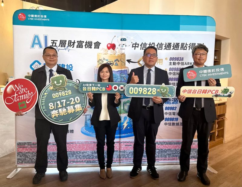 台光電、揖斐電、日東電全包！中信台日韓 PCB ETF 自 8/17 開募