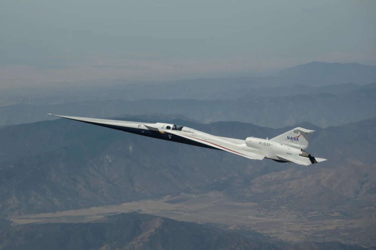 NASA「靜音」超音速飛機 X-59 完成第 25 次試飛，為年底關鍵噪音實測鋪路