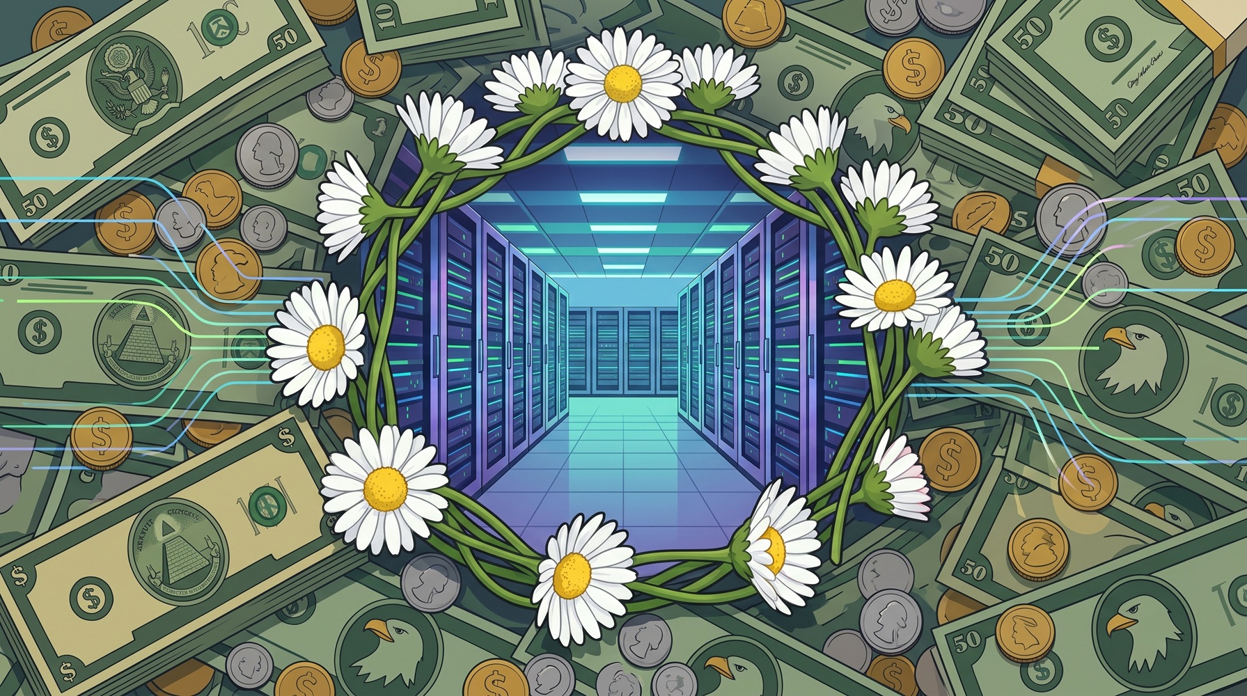 AI Giants' Interwoven Finances Raise 'Daisy Chain' Risk in Data Center Boom