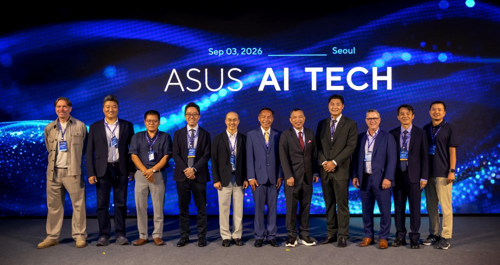 華碩全球 AI Tech 高峰會前進韓國，攜手 NVIDIA 加速 AI 工廠落地