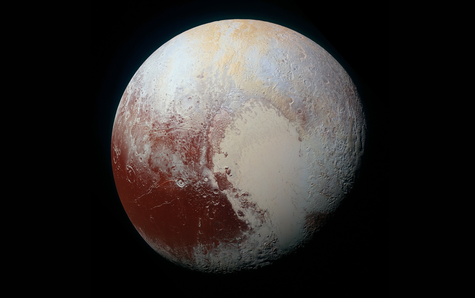冥王星表面暗色紋路成關鍵，新視野號揭示液態氮曾從冰層下湧出