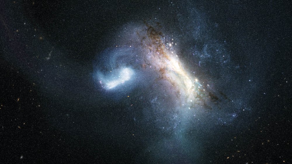 123 億年前的宇宙考古，哈伯望遠鏡揭銀河系第二次巨型碰撞